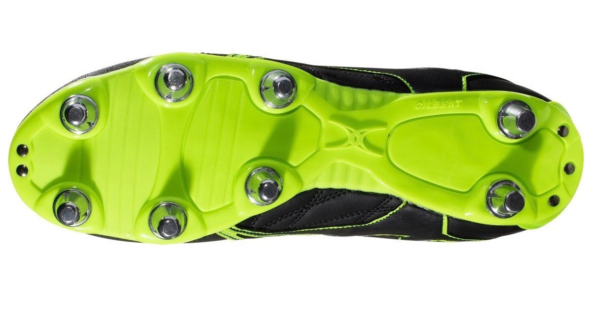 Outsole of rugby boot with studs