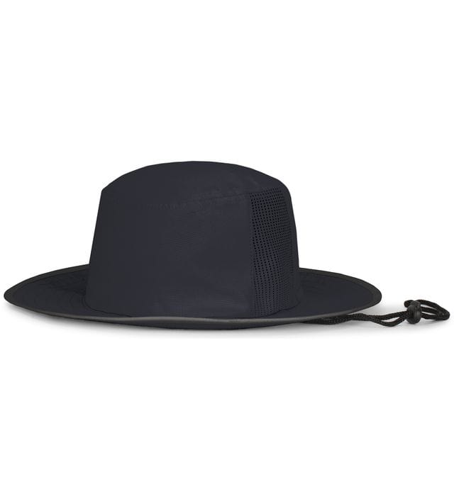 An Augusta Sportswear Perforated Legend Boonie hat on a white background.