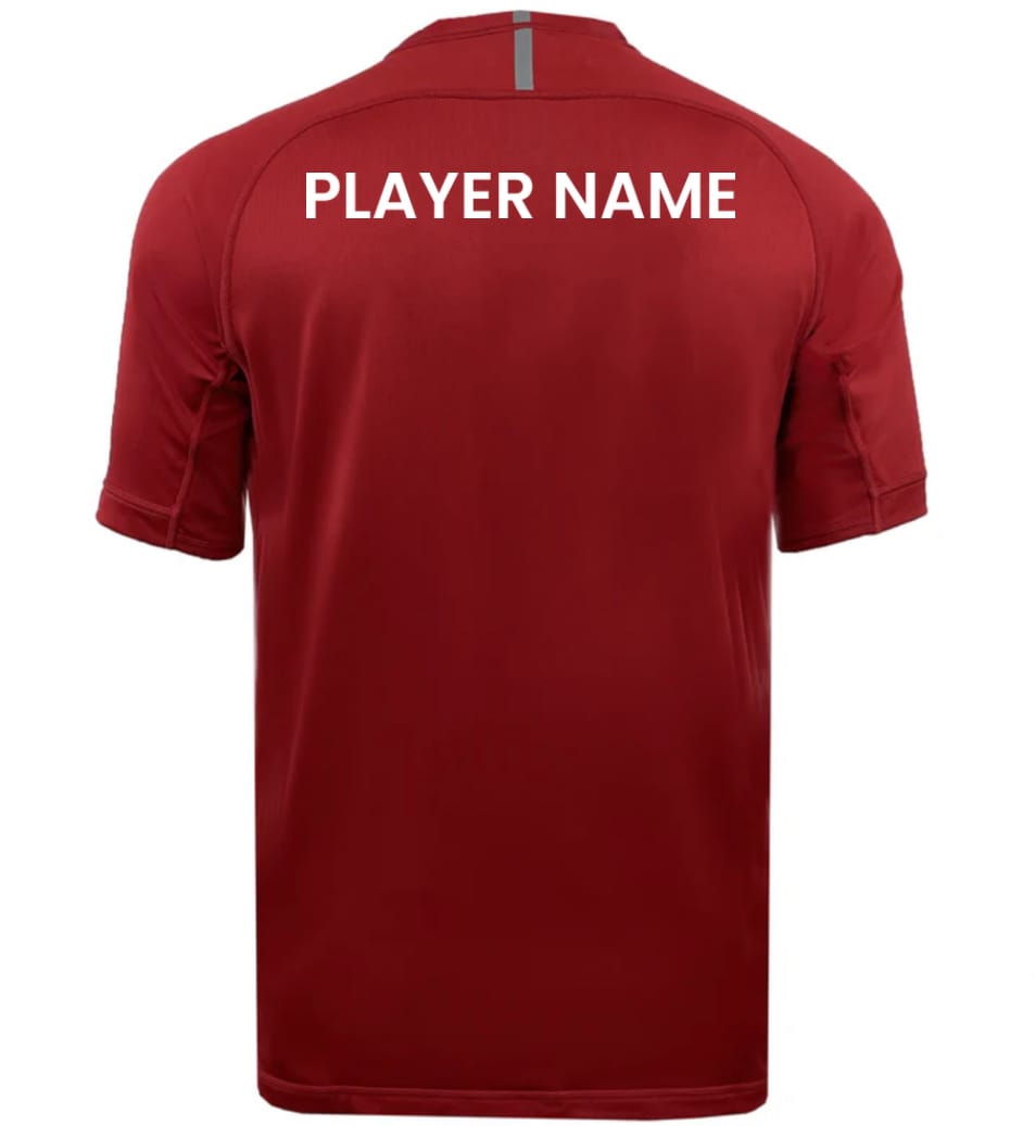 Back view of a Seattle Vikings Evader Jersey - Training Kit by EMB Canterbury, featuring "PLAYER NAME" in white text across the upper back.