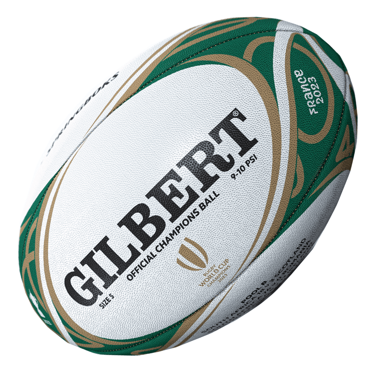 Springboks Rugby World Cup 2023 Champions Ball by Gilbert
