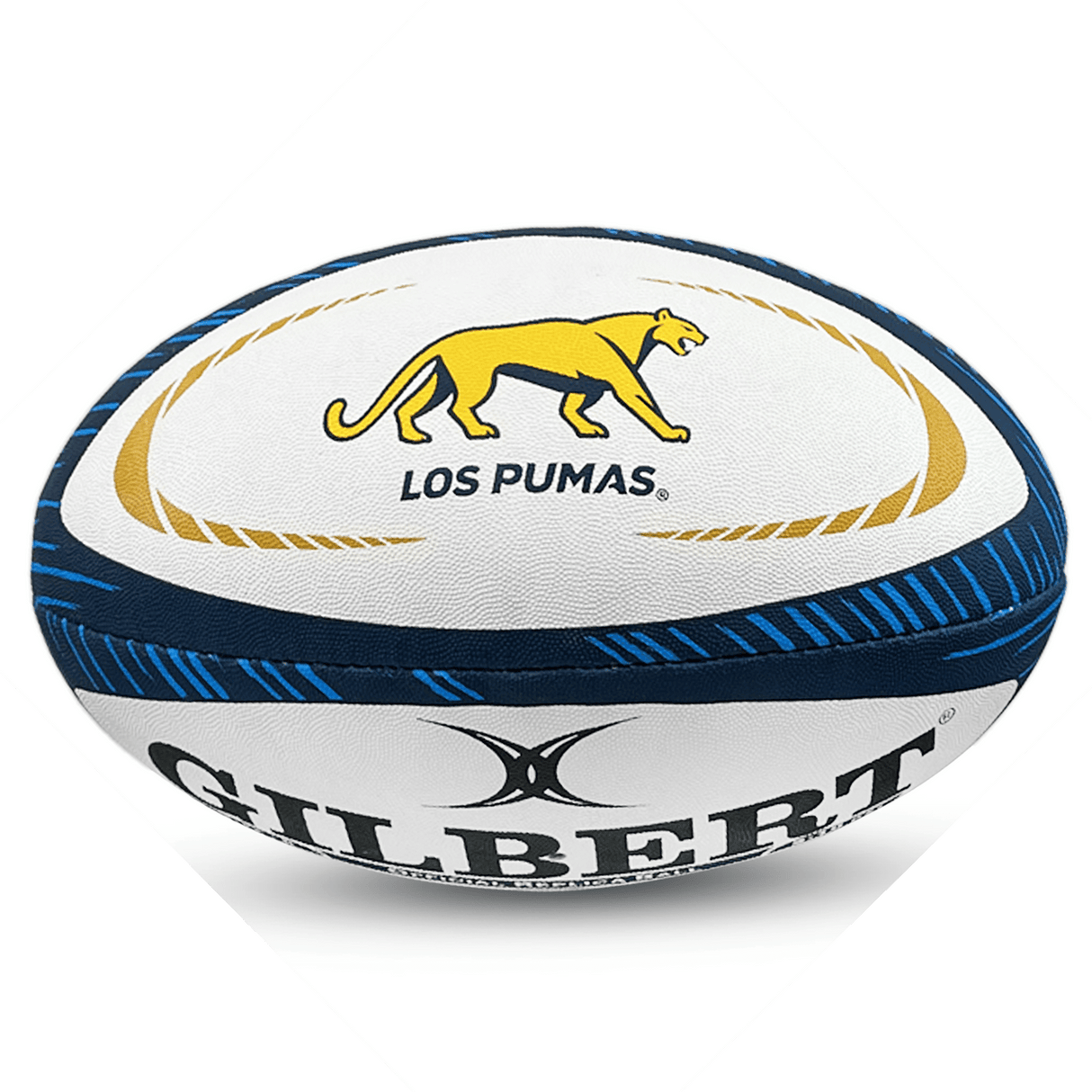 Gilbert's Pumas Replica Rugby Ball.