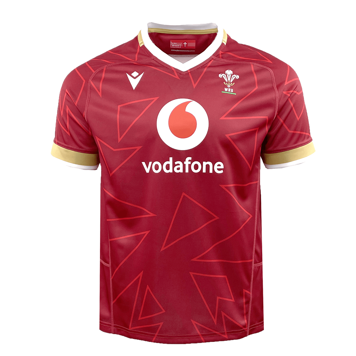 Macron Maglia Rugby Galles Replica Away 2024/25 Bianca Uomo - Foto 4