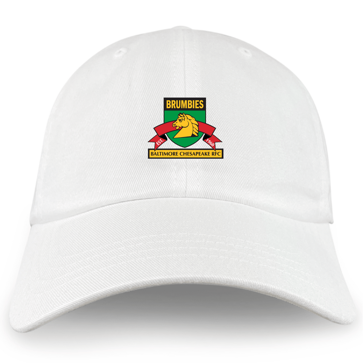 Baltimore Chesapeake Brumbies Adult Low-Profile Cotton Twill Dad Cap