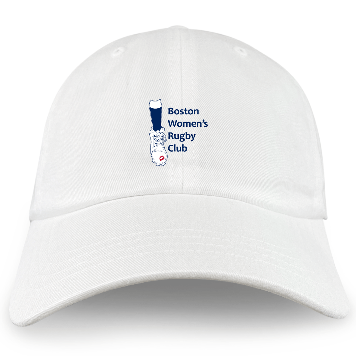 Boston Women's RFC Adult Low-Profile Cotton Twill Dad Cap