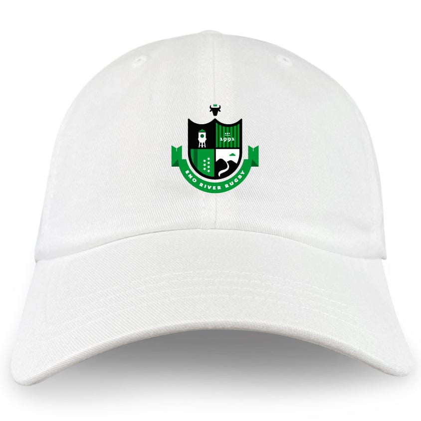 Eno River Rugby Adult Low-Profile Cotton Twill Dad Cap