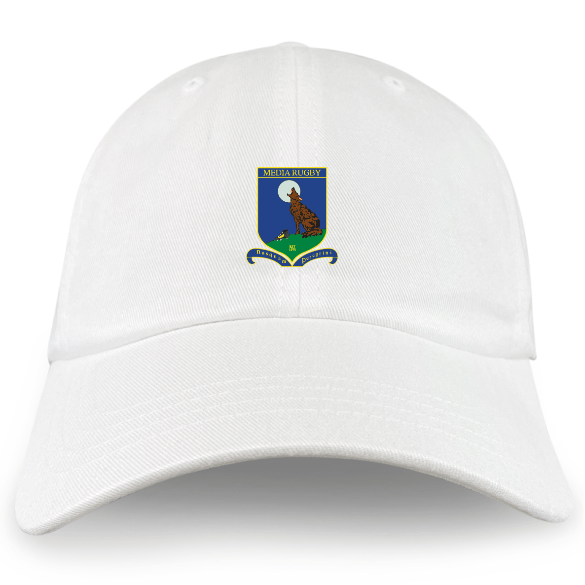 Media Rugby Adult Low-Profile Cotton Twill Dad Cap