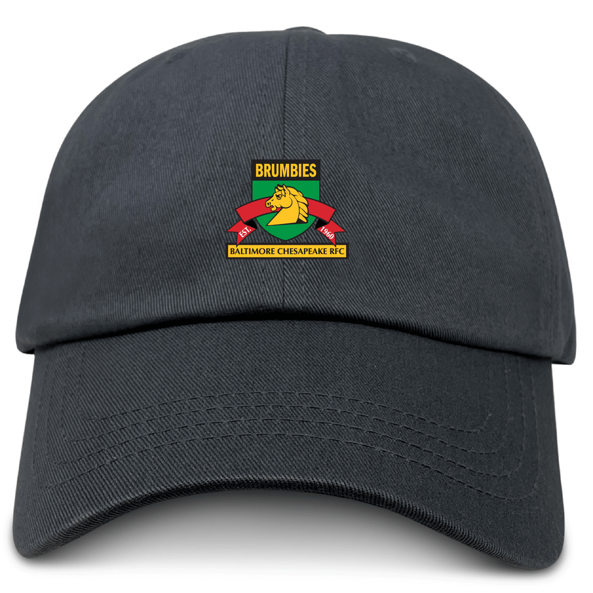 Baltimore Chesapeake Brumbies Adult Low-Profile Cotton Twill Dad Cap
