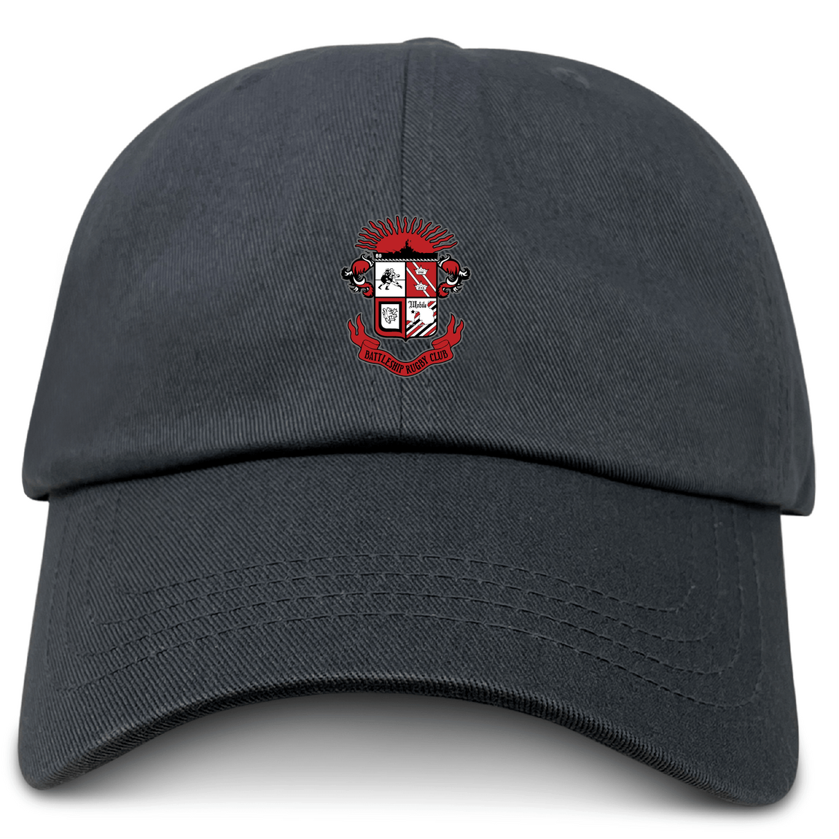 Battleship Rugby Club Adult Low-Profile Cotton Twill Dad Cap