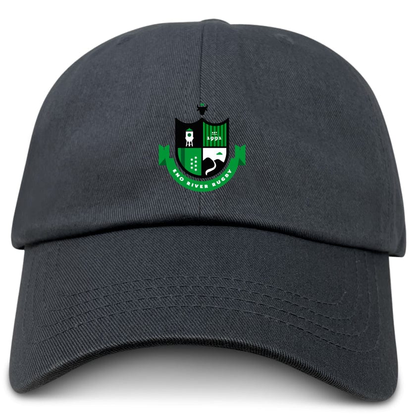 Eno River Rugby Adult Low-Profile Cotton Twill Dad Cap