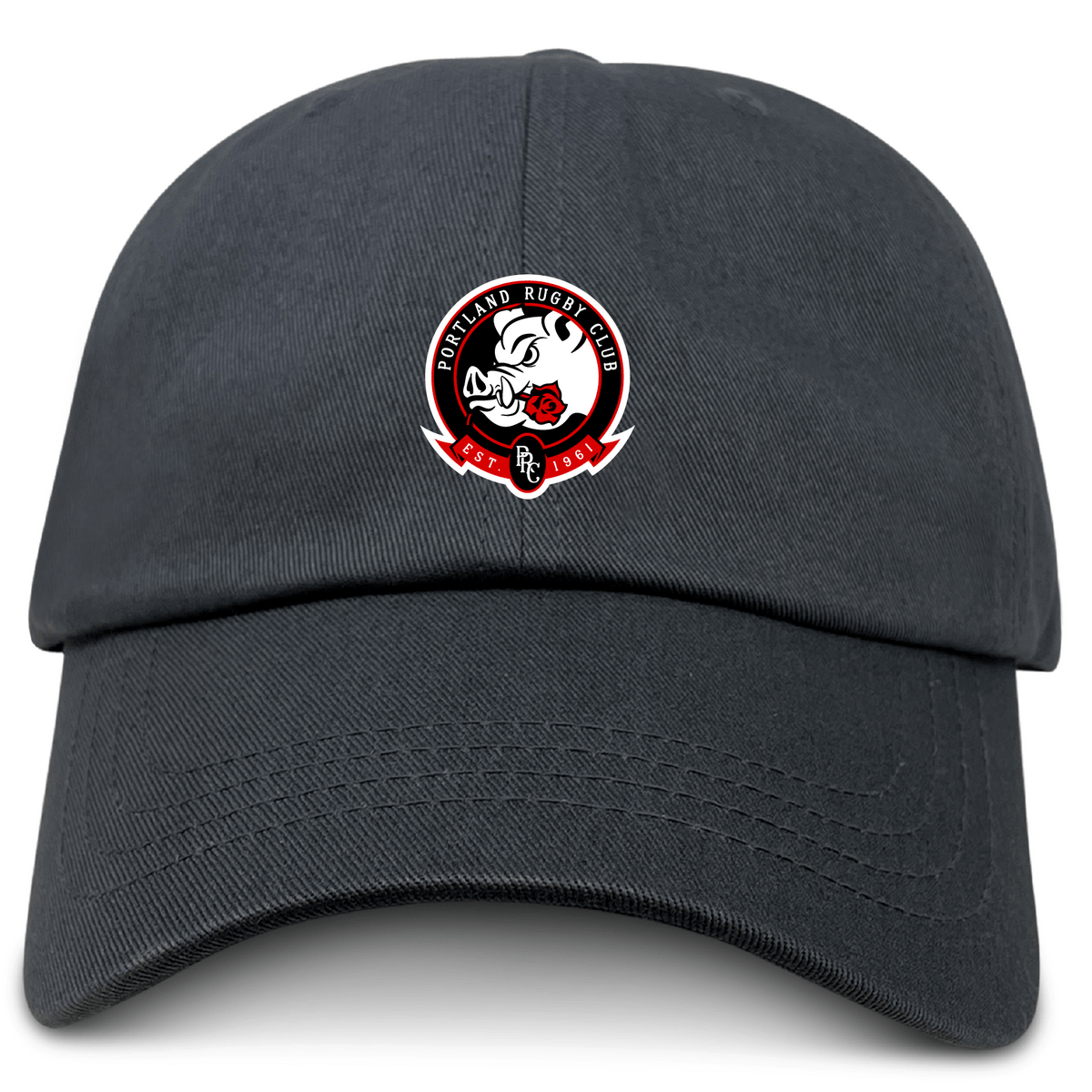 Portland Rugby Adult Low-Profile Cotton Twill Dad Cap