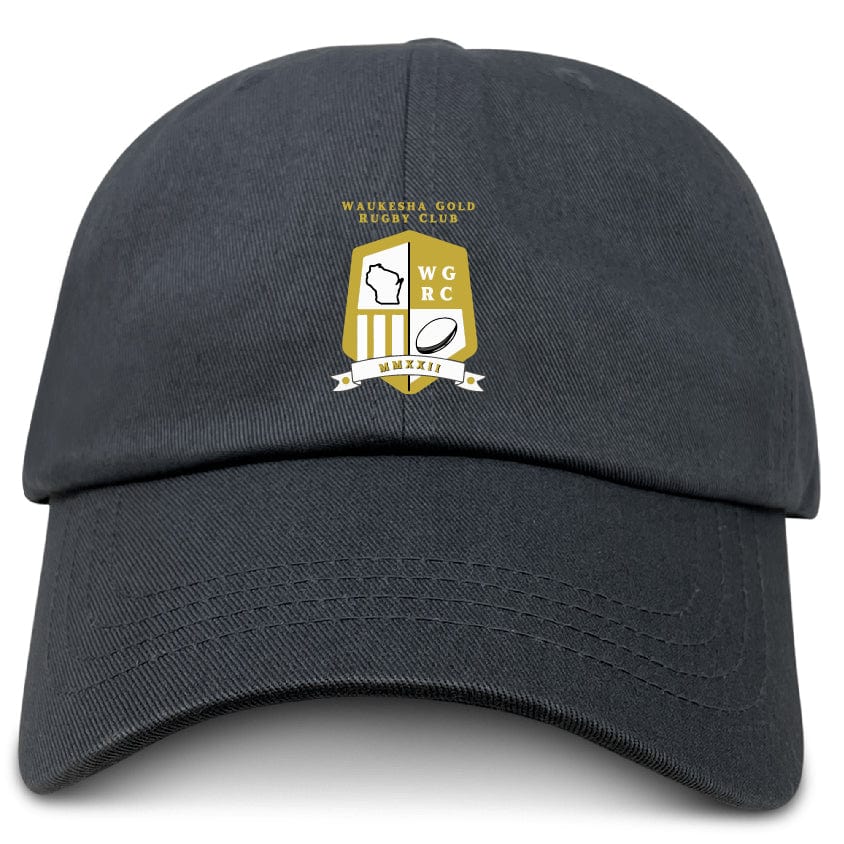 Waukesha Gold Rugby Adult Low-Profile Cotton Twill Dad Cap
