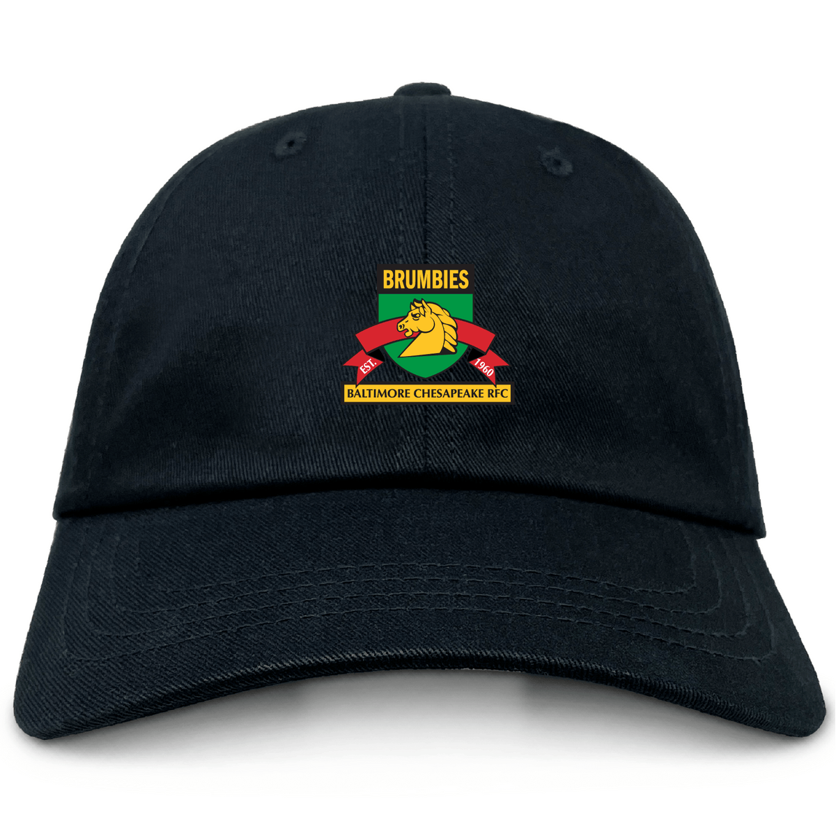 Baltimore Chesapeake Brumbies Adult Low-Profile Cotton Twill Dad Cap