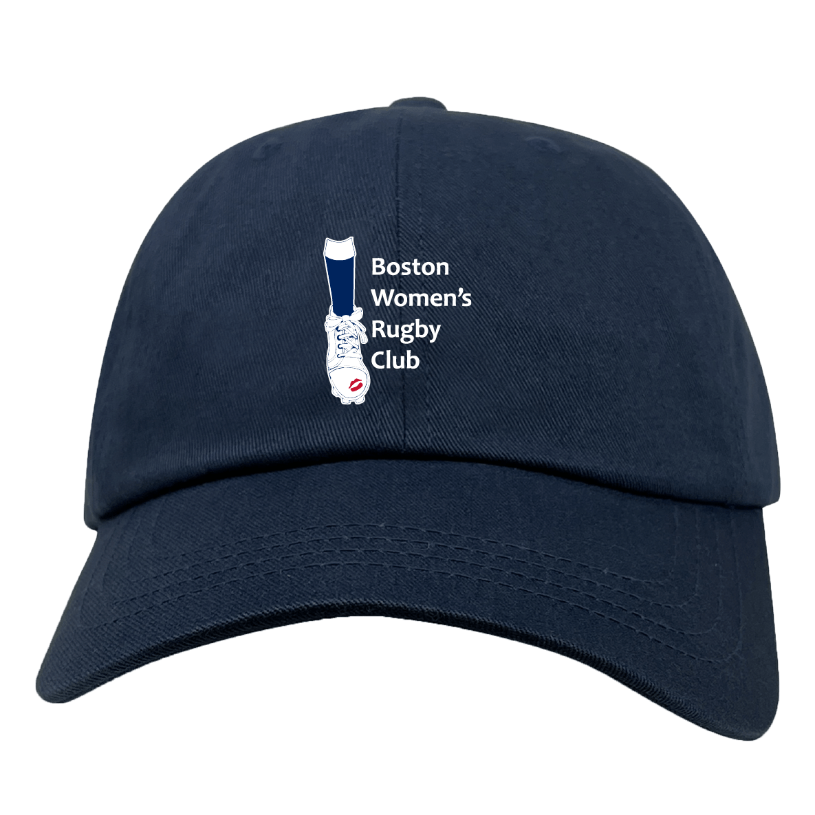 Boston Women's RFC Adult Low-Profile Cotton Twill Dad Cap