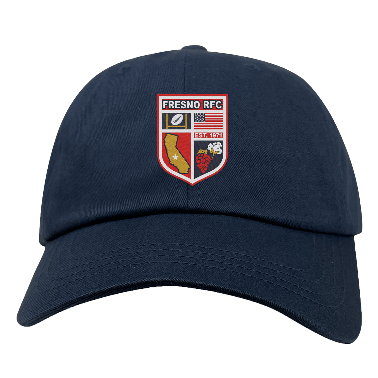 Fresno RFC Adult Low-Profile Cotton Twill Dad Cap