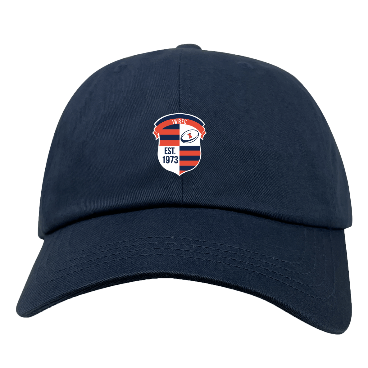 Illinois Womens RFC Adult Low-Profile Cotton Twill Dad Cap
