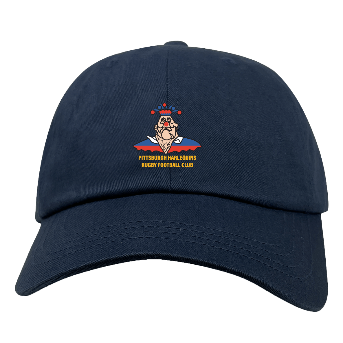 Pittsburgh Harlequins Rugby Adult Low-Profile Cotton Twill Dad Cap