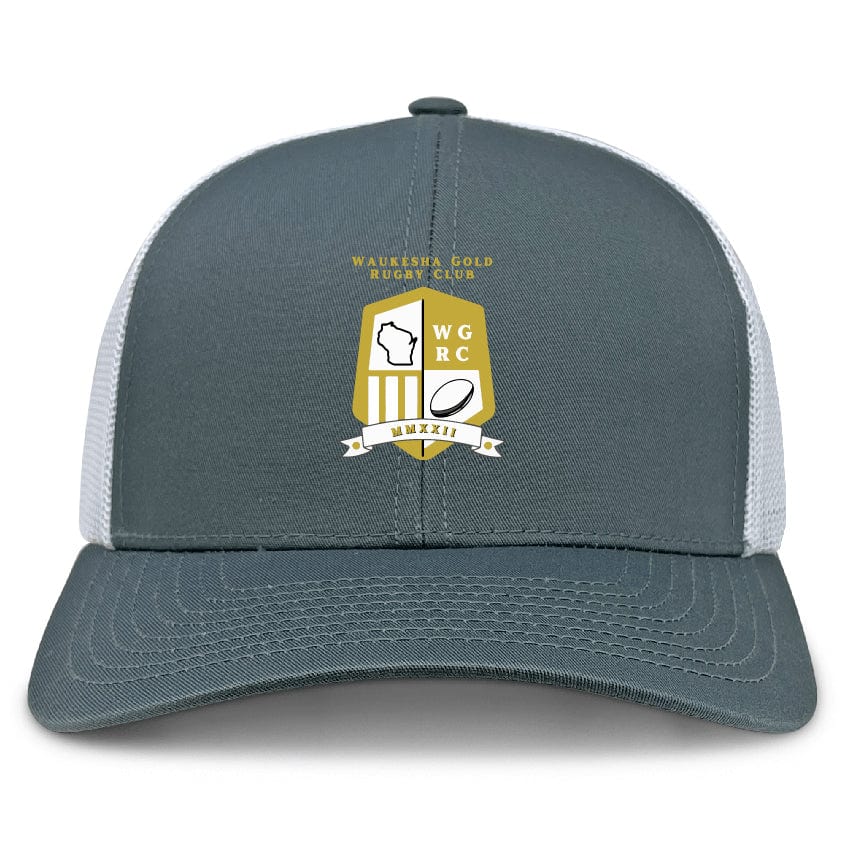 Waukesha Gold Rugby Retro Trucker Cap