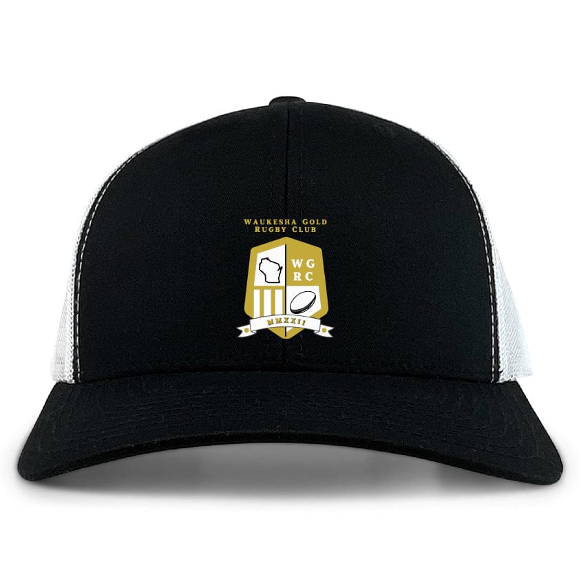 Waukesha Gold Rugby Retro Trucker Cap