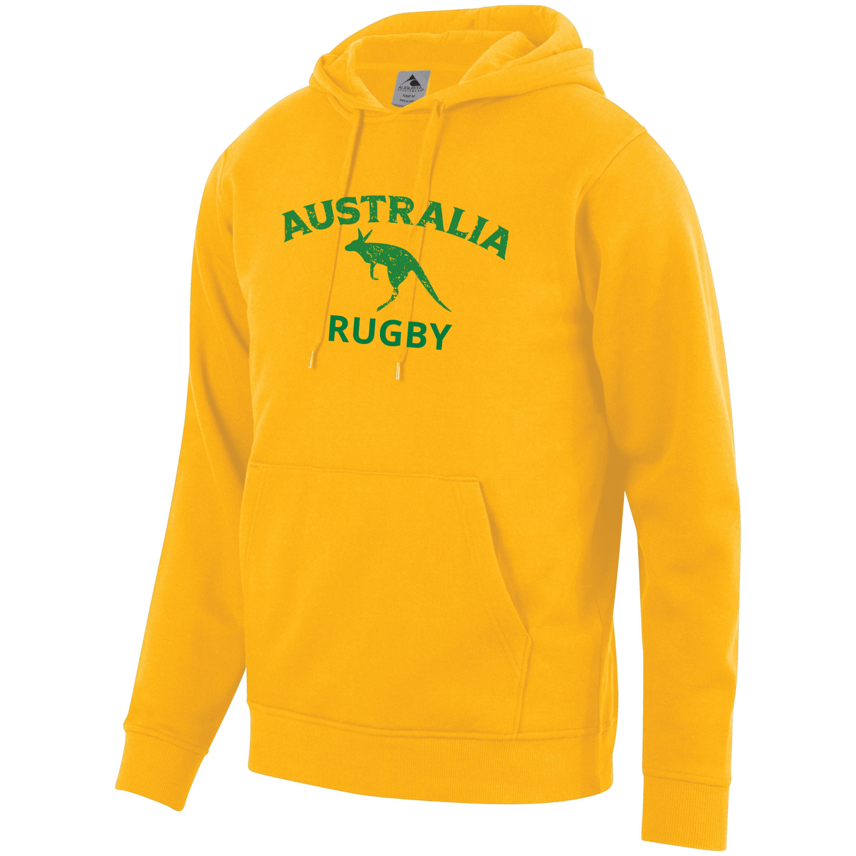 A Nations of Rugby Australia Rugby 60/40 Pullover Hoodie with the word WRS Augusta on it.
