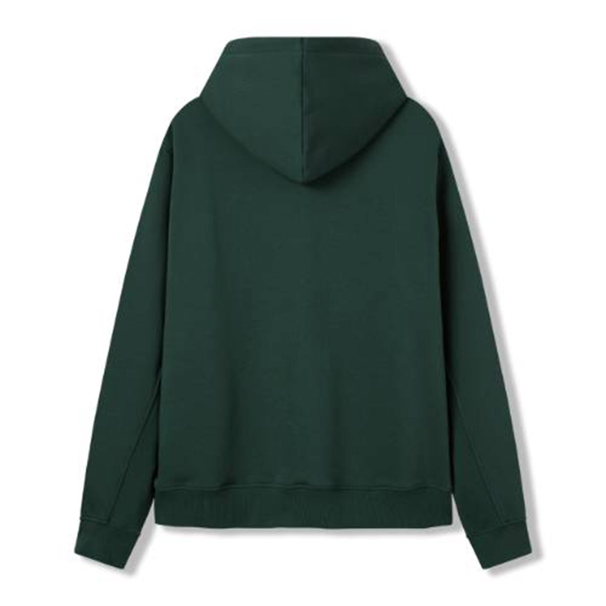 An Ireland 26 Leisure Hoodie by Canterbury, shown from the back against a white background, combines classic style with the comfort of a leisure hoodie.