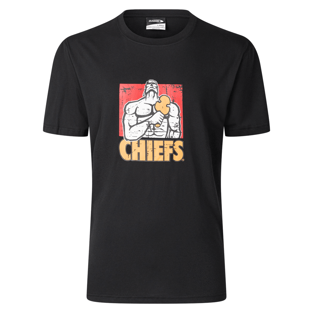 Gallagher Chiefs Super Rugby Supporters Retro Cotton Tee 24/25 by Gallagher Chiefs Super Rugby Supporters Retro Cotton Tee 24/25 by