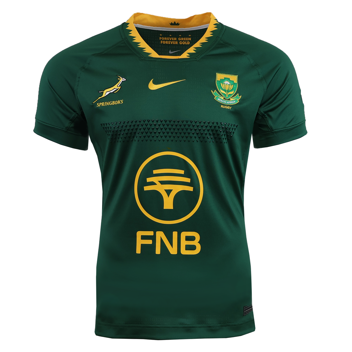 Nike Springboks ラガーシャツ Springboks Authentic Match Home Jersey by Nike / World Rugby