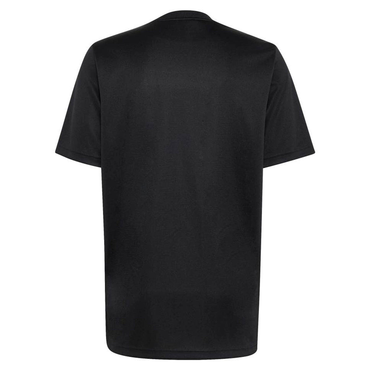 Shown from the back against a white background, the All Blacks Greatest Rivalry Supporters Tee by adidas features a plain black short-sleeve design inspired by the iconic New Zealand rugby aesthetic. Subtle adidas touches make it an essential addition to any All Blacks supporter jersey collection.