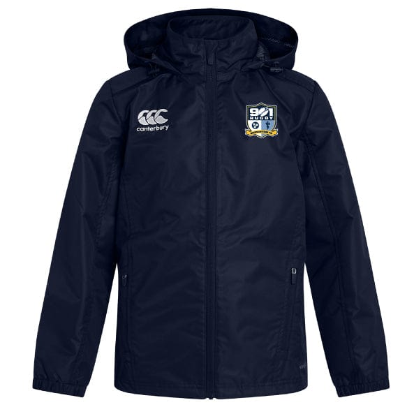 901 Rugby Club Vaposhield Full Zip Rain Jacket by Canterbury