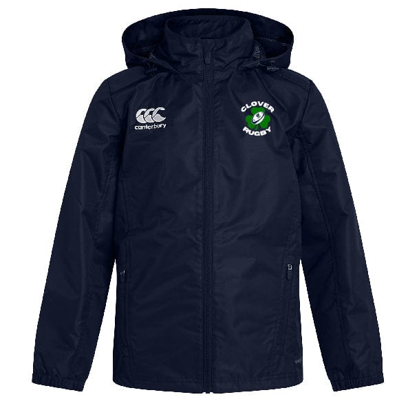 Clover Blue Eagles Club Vaposhield Full Zip Rain Jacketby Canterbury