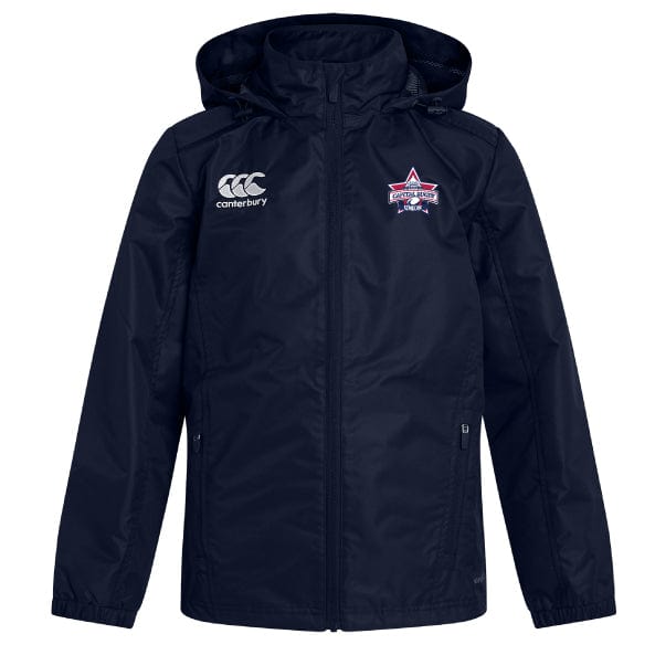 Capital Selects Club Vaposhield Full Zip Rain Jacket by Canterbury