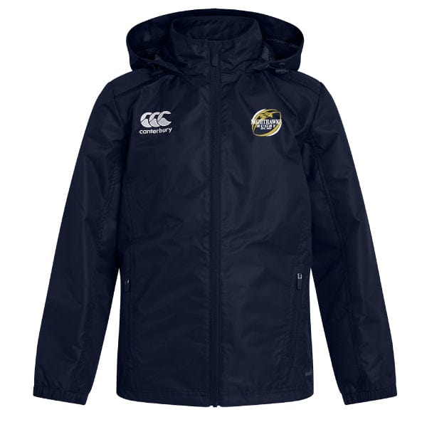 Del Norte Nighthawks Club Vaposhield Full Zip Rain Jacket by Canterbury