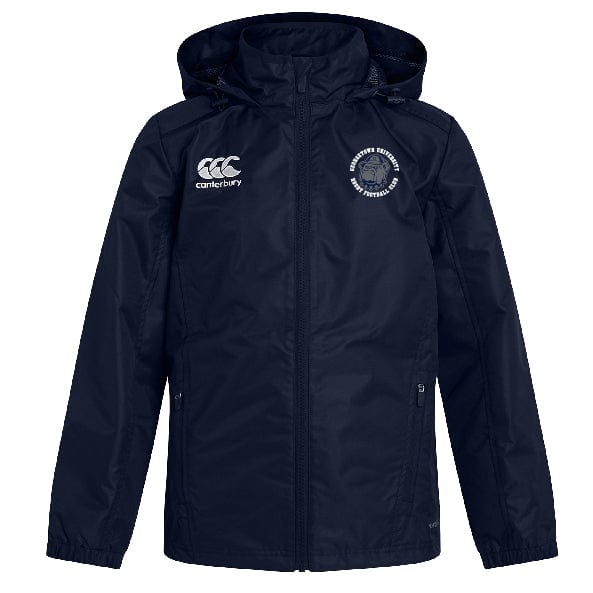 Georgetown University RFC Club Vaposhield Full Zip Rain Jacket by Canterbury