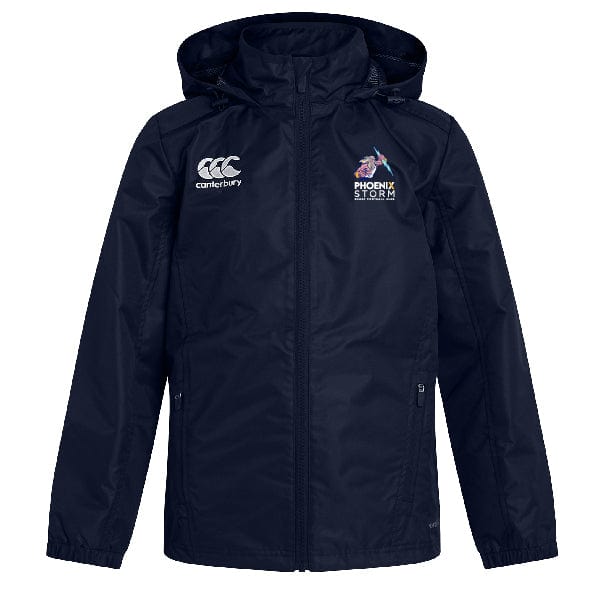Phoenix Storm RFC Club Vaposhield Full Zip Rain Jacket by Canterbury