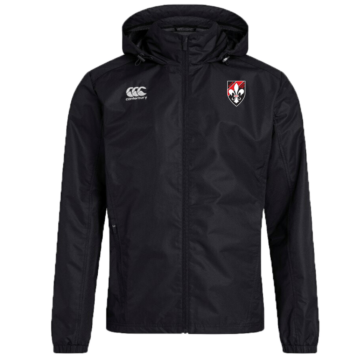 Baton Rouge RFC Club Vaposhield Full Zip Rain Jacket by Canterbury