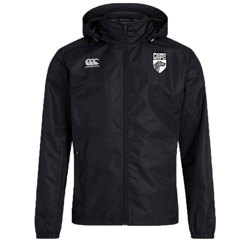 Cincinnati Wolfhounds Club Vaposhield Full Zip Rain Jacket by Canterbury