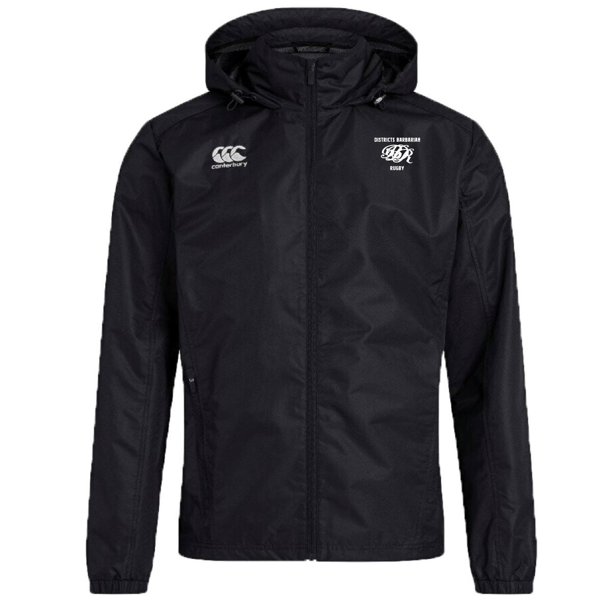 Districts Barbarian RFC Club Vaposhield Full Zip Rain Jacket by Canterbury