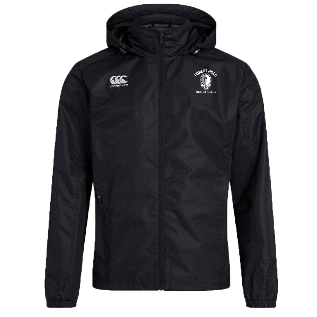 Forest Hills Rugby Club Vaposhield Full Zip Rain Jacket by Canterbury