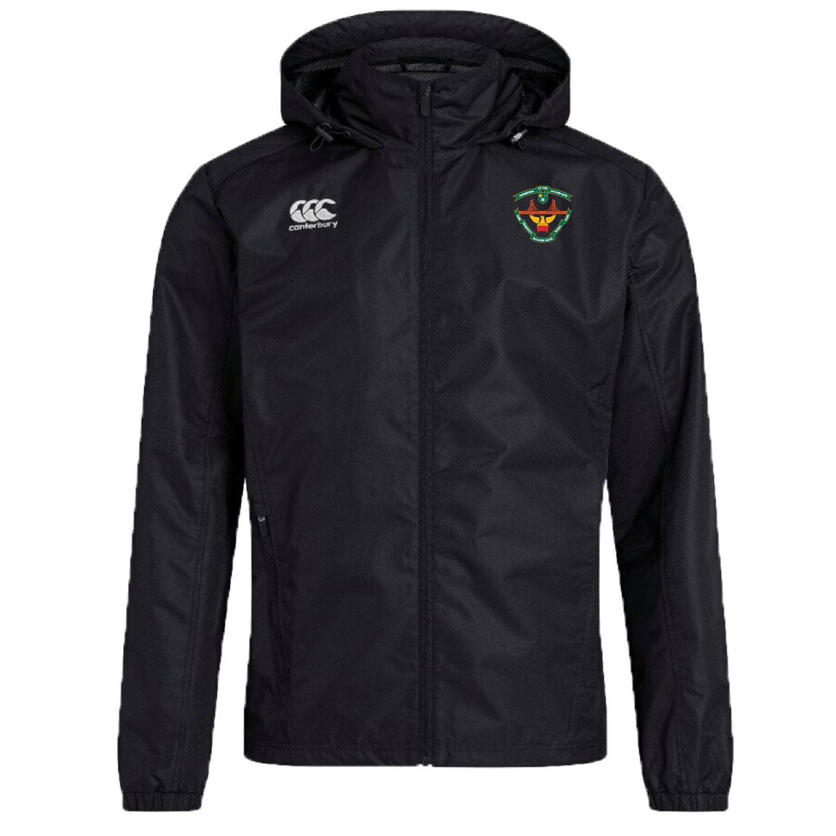 San Francisco Golden Gate Club Vaposhield Full Zip Rain Jacket by Canterbury
