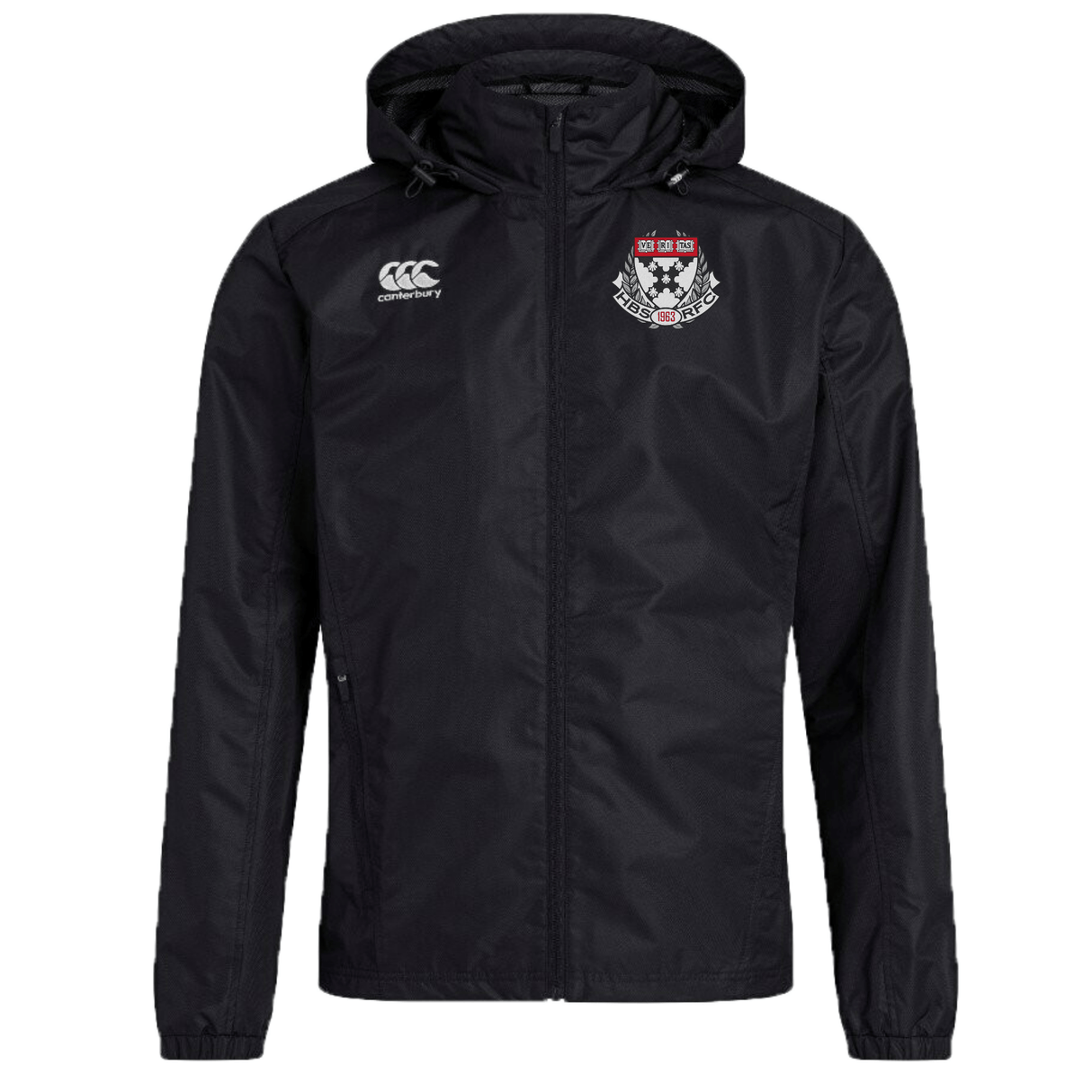 Harvard Business School RFC Club Vaposhield Full Zip Rain Jacket by Canterbury