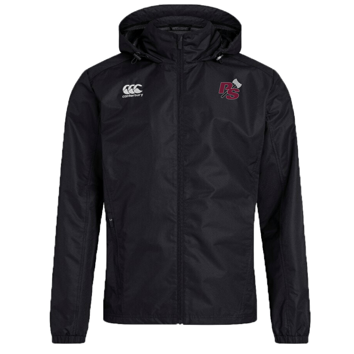 Puget Sound Rugby Club Vaposhield Full Zip Rain Jacket by Canterbury