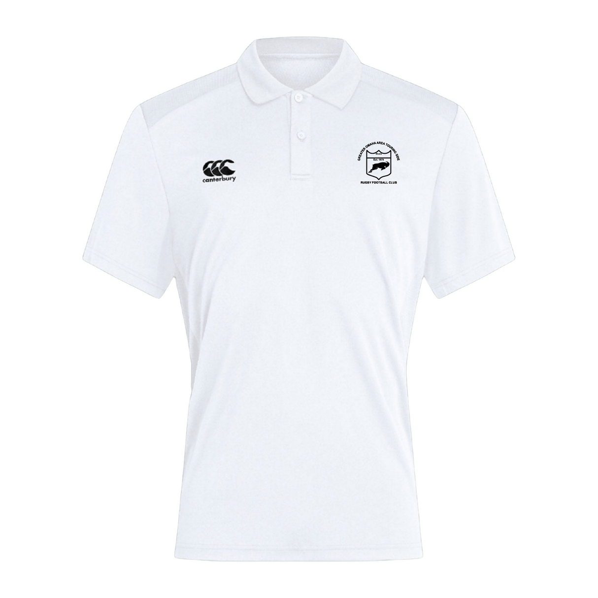 Omaha GOATS Rugby Club Dry Polo by Canterbury