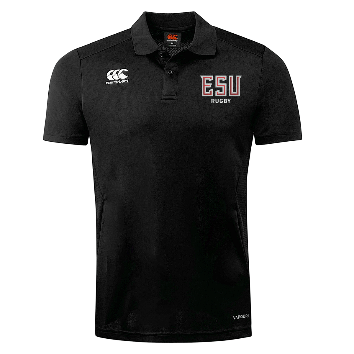The EMB Canterbury East Stroudsburg University Club Dry Polo features breathable comfort and advanced Vapodri Technology to keep you cool.