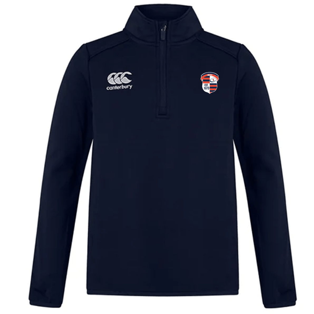 Illinois Womens RFC Club 1/4 Zip Mid Layer Training Top by Canterbury