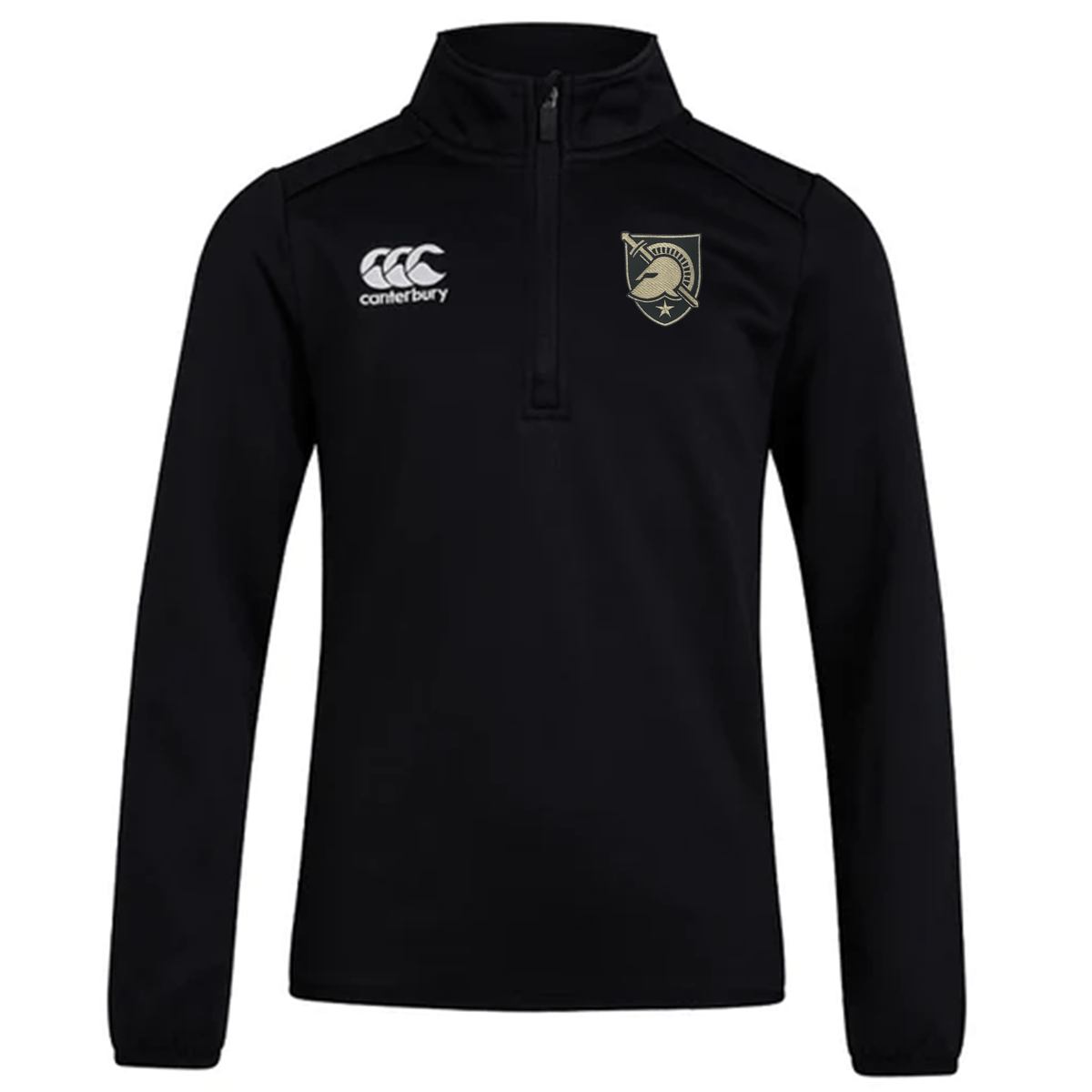 West Point Club 1/4 Zip Mid Layer Training Top by Canterbury
