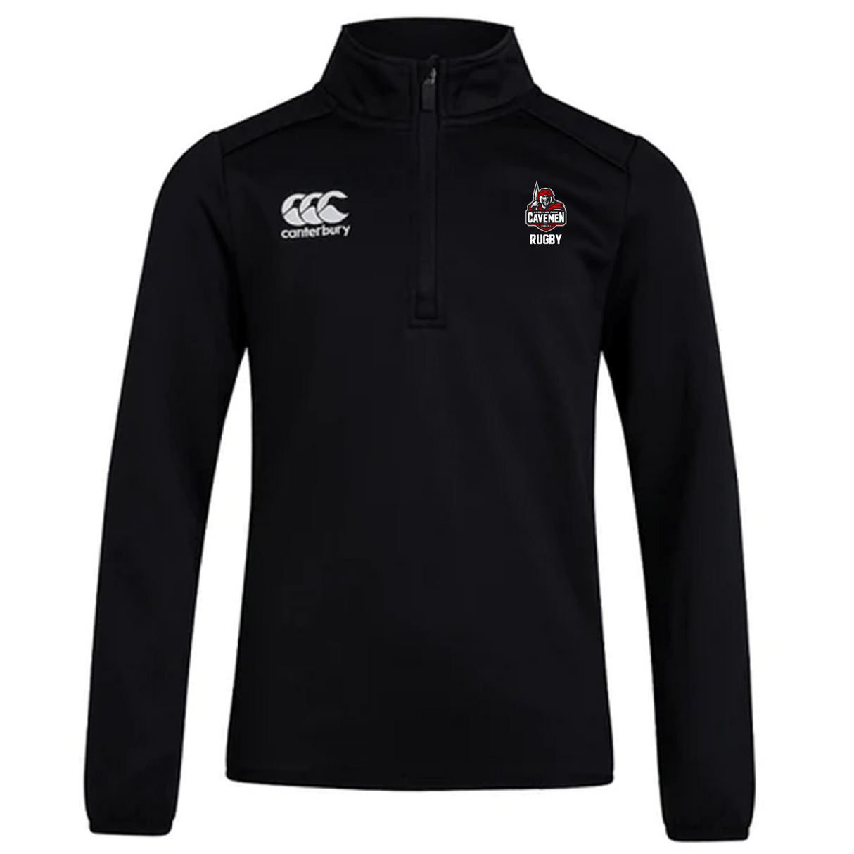 American Fork Cavemen Club 1/4 Zip Mid Layer Training Top by Canterbury