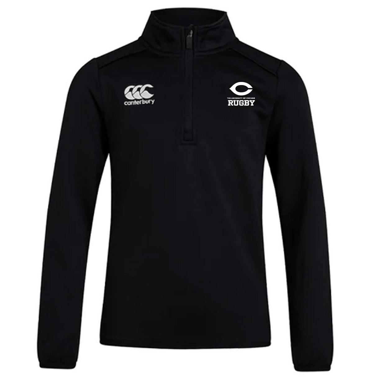 University of Chicago Club 1/4 Zip Mid Layer Training Top by Canterbury