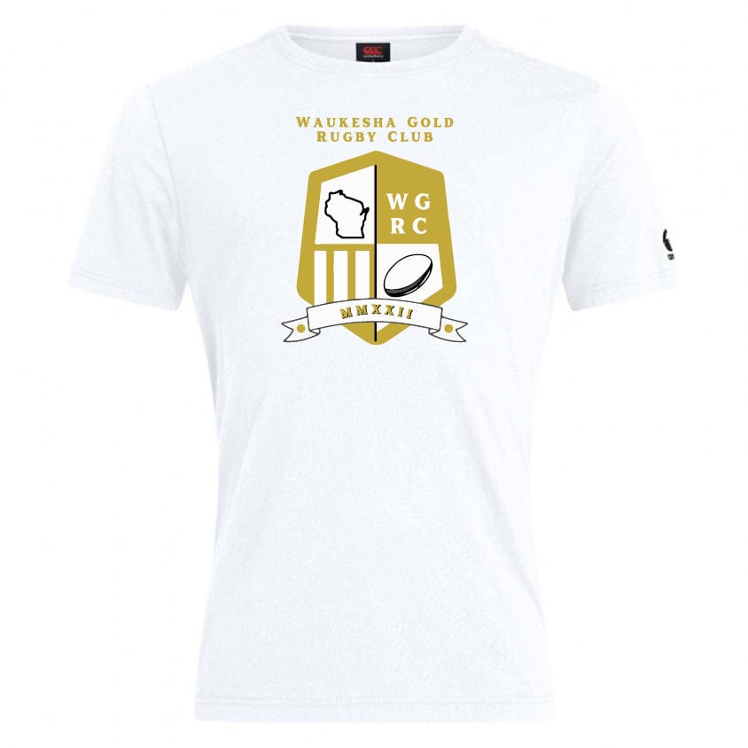 Waukesha Gold Rugby Club Plain Tee by Canterbury