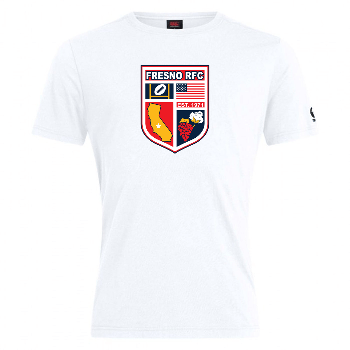 Fresno RFC Club Plain Tee by Canterbury