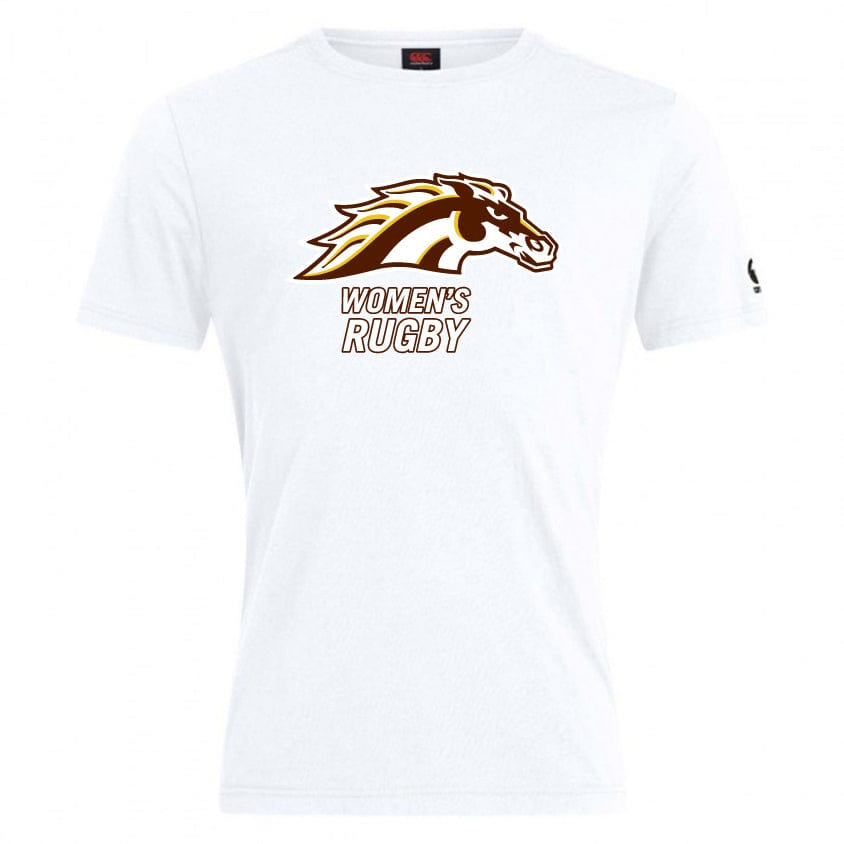 Western Michigan University Women's Rugby Club Plain Tee by Canterbury