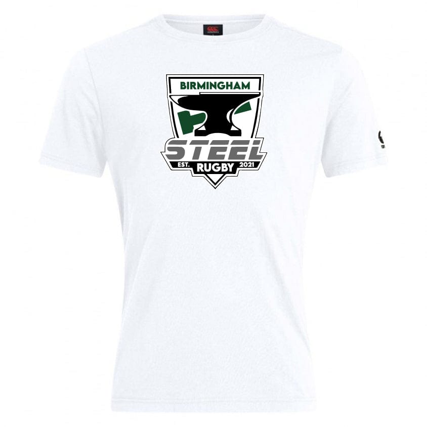 Birmingham Steel Rugby Club Plain Tee by Canterbury